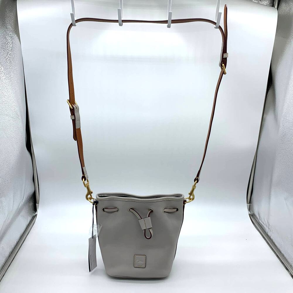 Dooney & Bourke Crossbody Florentine Leather Small Drawstring Purse - Picture 5 of 16